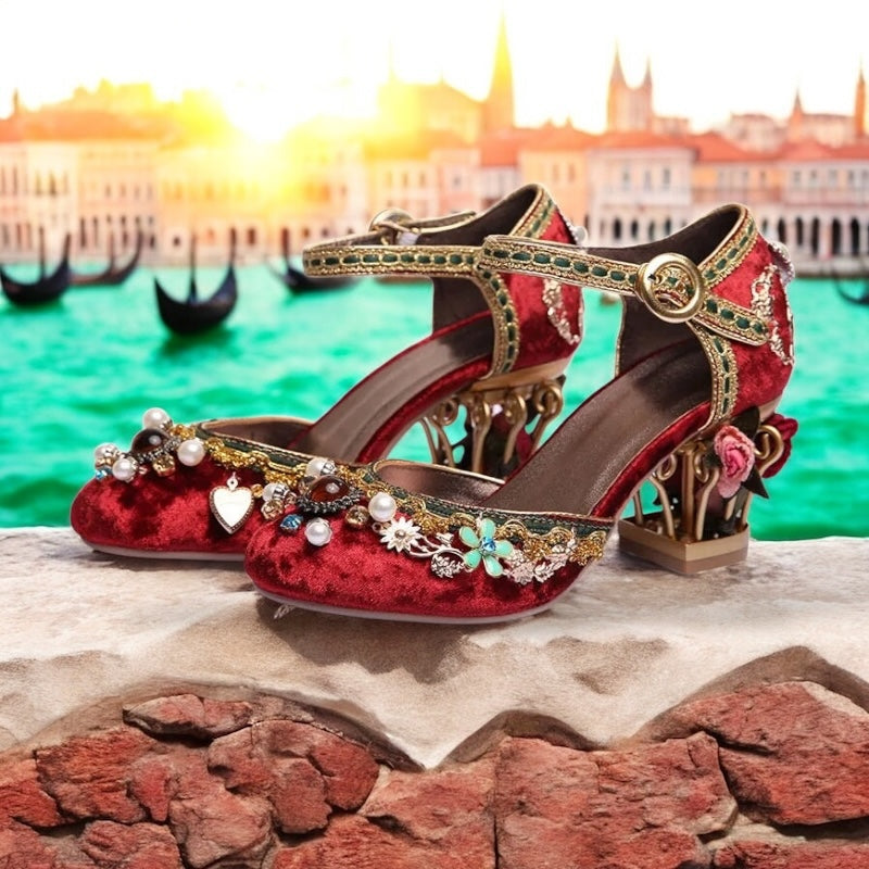 Tacchi Giardino Incantato (Enchanted Garden Heels) / Tacchi Fioritura Barocca (Baroque Bloom