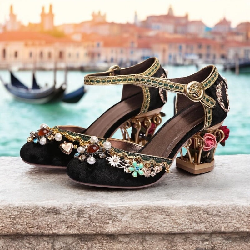 Tacchi Giardino Incantato (Enchanted Garden Heels) / Tacchi Fioritura Barocca (Baroque Bloom