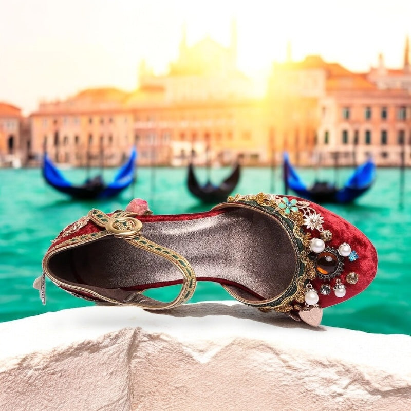 Tacchi Giardino Incantato (Enchanted Garden Heels) / Tacchi Fioritura Barocca (Baroque Bloom