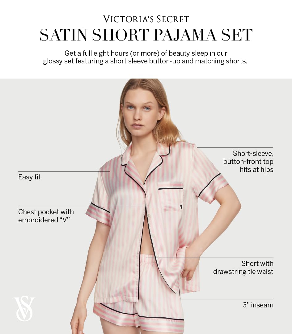 BEST AMAZON FINDS | Victoria’s Secret Lady’s Iconic Satin Pajama Sets in 5 Sexy Prints | https://amzn.to/3BtNPY9