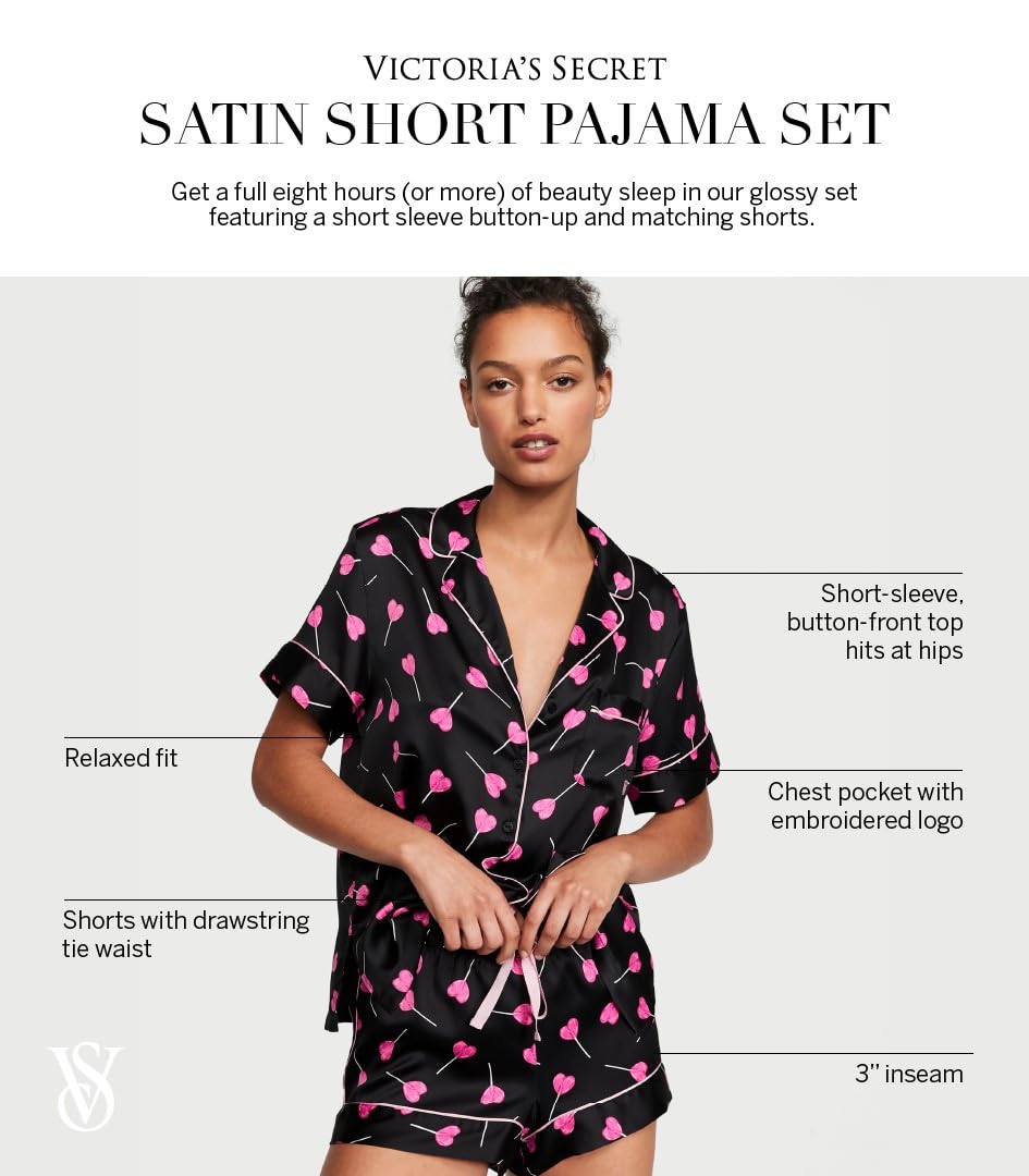 BEST AMAZON FINDS | Victoria’s Secret Lady’s Iconic Satin Pajama Sets in 5 Sexy Prints | https://amzn.to/3BtNPY9