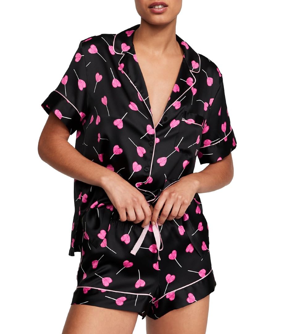 BEST AMAZON FINDS | Victoria’s Secret Lady’s Iconic Satin Pajama Sets in 5 Sexy Prints | https://amzn.to/3BtNPY9