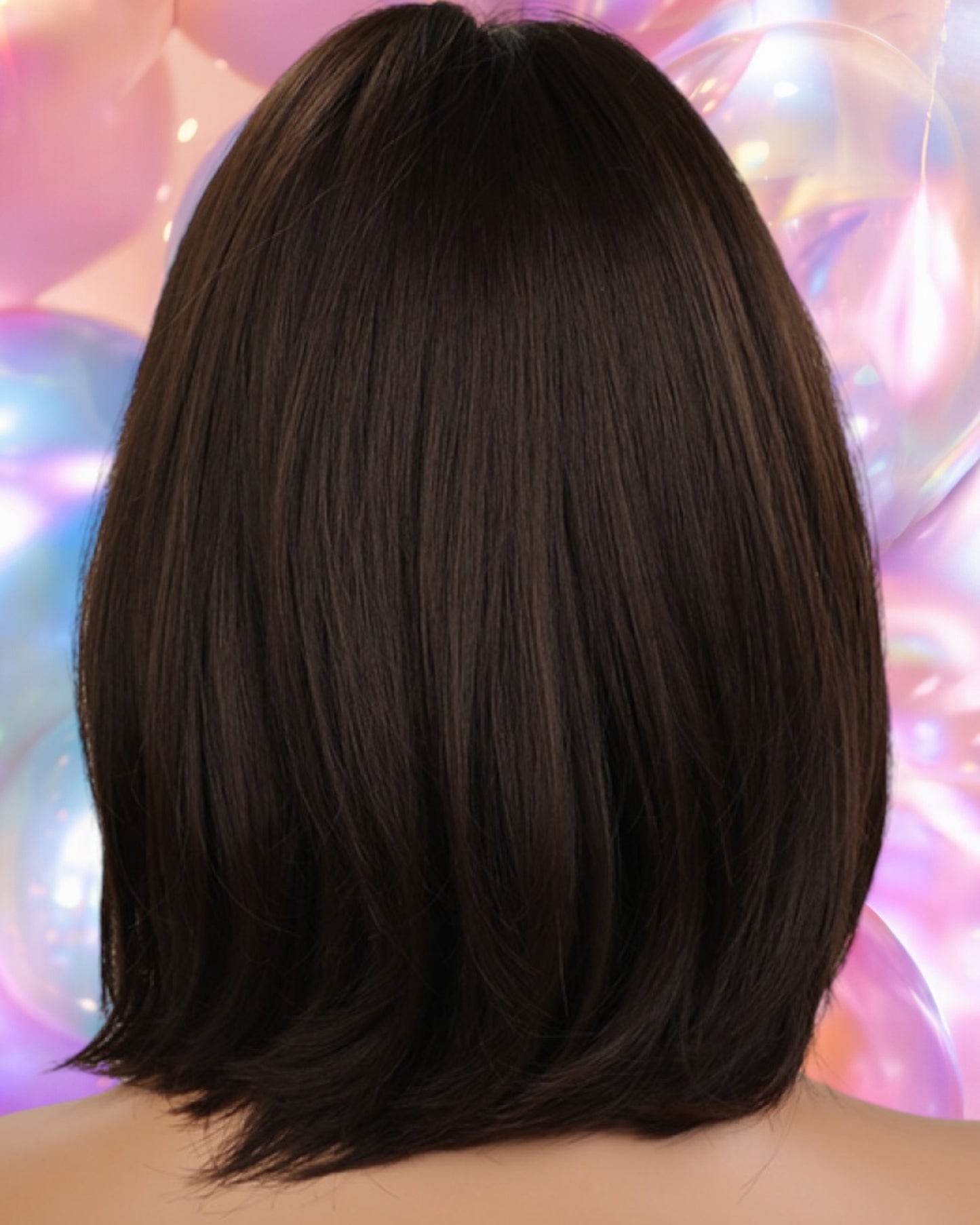 Short Bobo Synthetic Wigs 9''