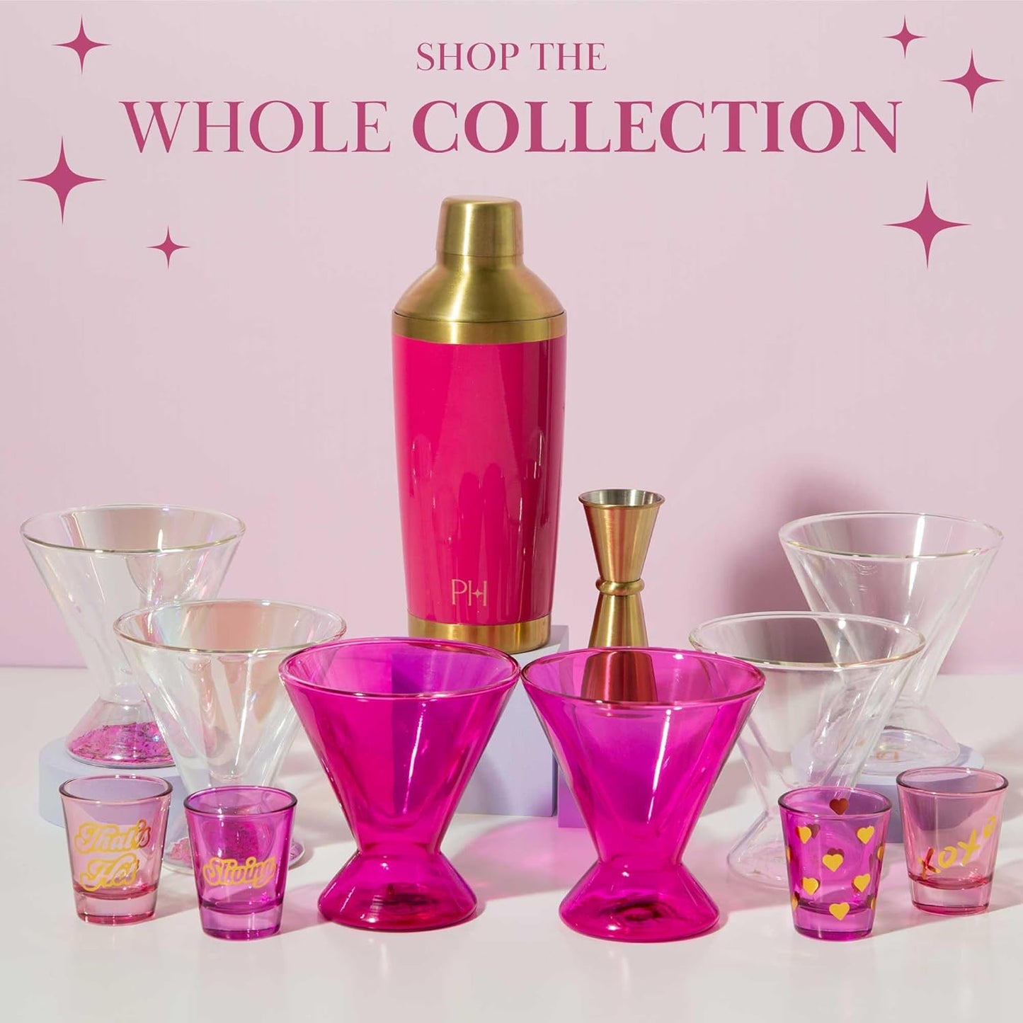 BEST AMAZON FINDS ｜Paris Hilton 2-Piece Cocktail Shaker Set | https://amzn.to/49JmMVd