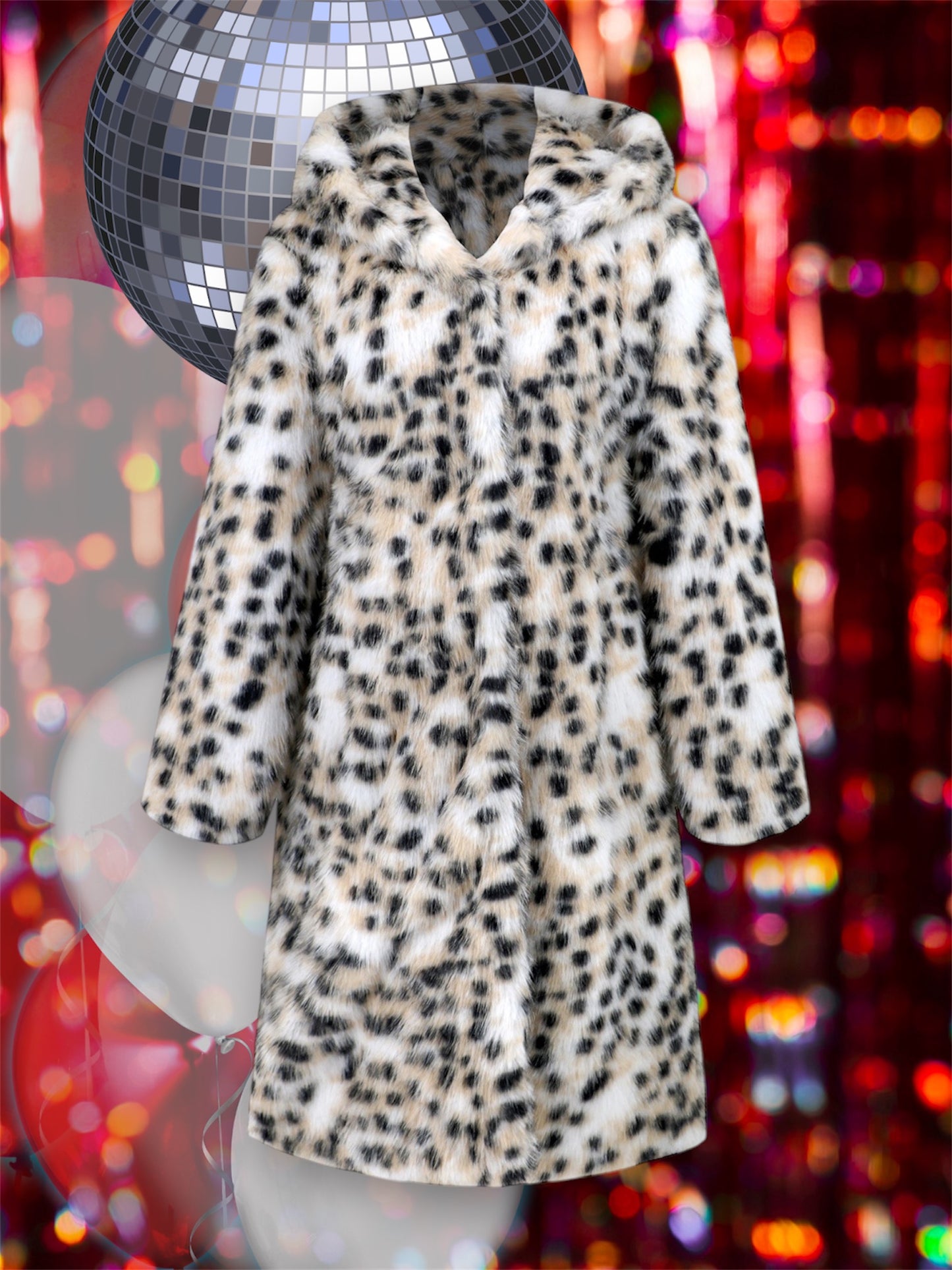 Leopard Faux Fur Thermal Jacket