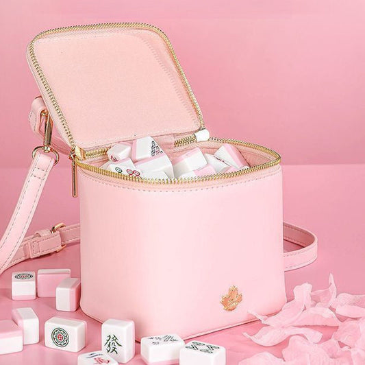 Mini Mahjong Mahjong Tiles Outdoor Camping Dormitory Home Portable Travel Hand-Shuffled Tiles Free Shipping Dropshipping Outdoor Mahjong