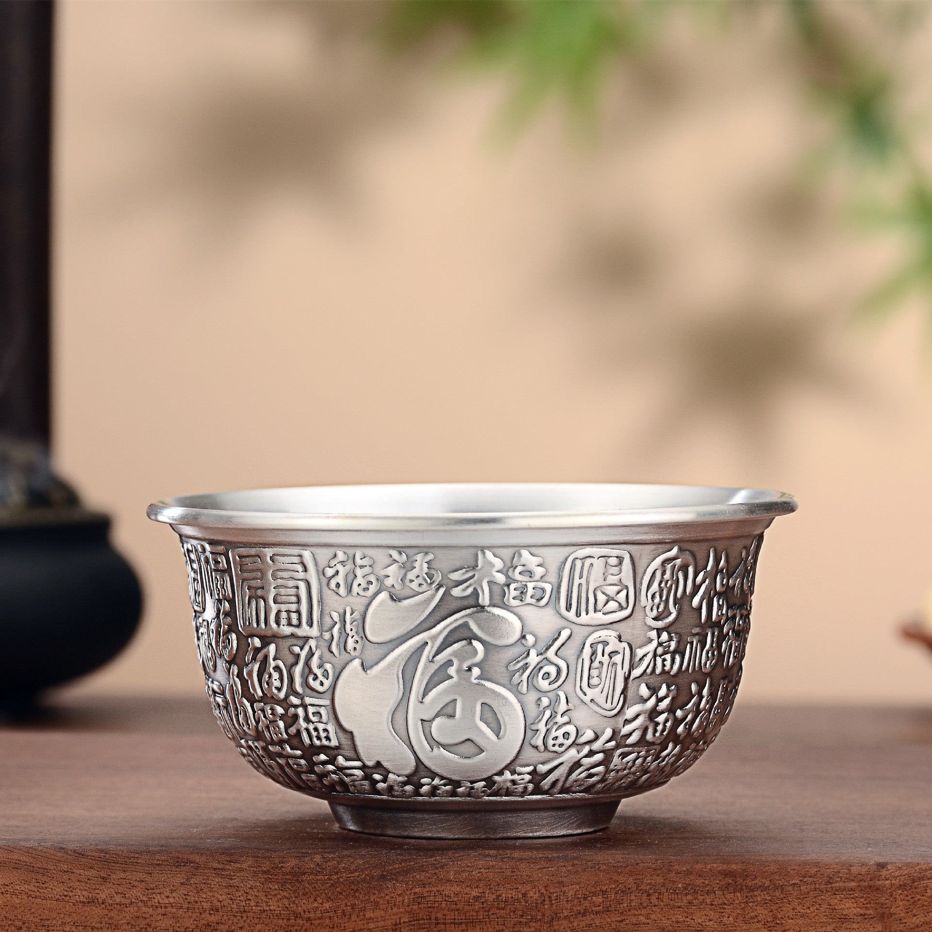 Silver Bowl 999 Sterling Silver Set Genuine Household Baby Snowflake Silver Bowls, Chopsticks, Silver Chopsticks And Spoon Three-Piece Set